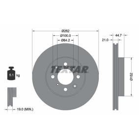 Comprar Disco de freno de TEXTAR 92060900 a bajo precio de 45,00 €