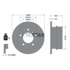 Comprar Disco de freno de TEXTAR 92073400 a bajo precio de 85,77 €