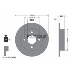 Bremsscheibe 92080200