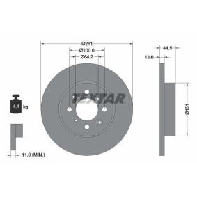 Comprar Disco de freno de TEXTAR 92090100 a bajo precio de 31,80 €