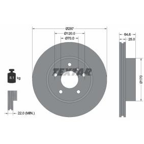 Bremsscheibe von TEXTAR