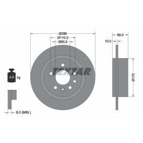 Comprar Disco de freno de TEXTAR 92100200 a bajo precio de 40,84 €