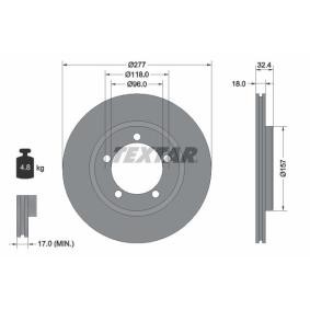 Bremsscheibe von TEXTAR