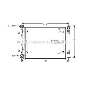 Acquista Radiatore motore da PRASCO AIA2253 a buon mercato per soli 208,12 €