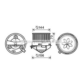Gebläsemotor AL8137