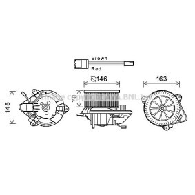 Achetez des Moteur électrique, pulseur d'air d'habitacle PRASCO CN8294 à prix pour 98,12 €