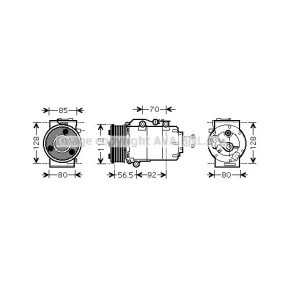 Acquista Compressore aria condizionata da PRASCO FDAK394 a buon mercato per soli 481,83 €