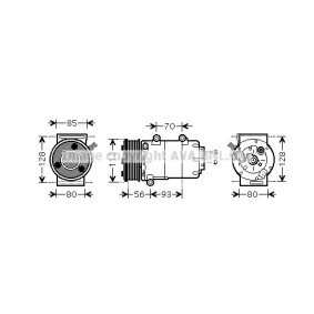 Acquista Compressore aria condizionata da PRASCO FDAK416 a buon mercato per soli 502,78 €