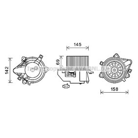 Gebläsemotor für FIAT von PRASCO