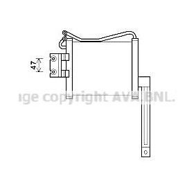 Ölkühler, Automatikgetriebe HY3331