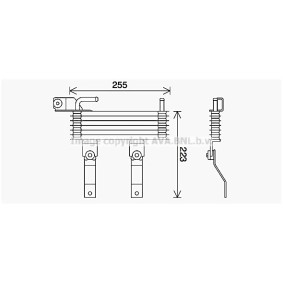Ölkühler, Automatikgetriebe HY3369