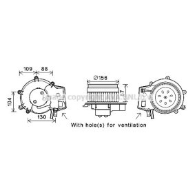 Gebläsemotor MS8625
