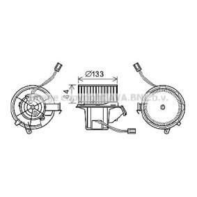 Gebläsemotor MS8628