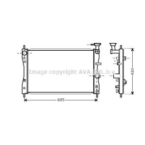 Acquista Radiatore motore da PRASCO MTA2172 a buon mercato per soli 114,05 €