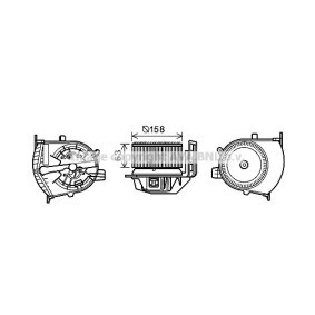 Achetez des Moteur électrique, pulseur d'air d'habitacle PRASCO RT8585 à prix pour 116,29 €