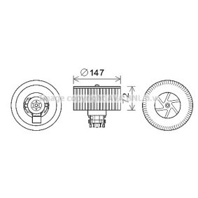 Achetez des Moteur électrique, pulseur d'air d'habitacle PRASCO RT8598 à prix pour 137,04 €