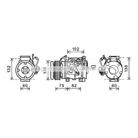 Acquista Compressore aria condizionata da PRASCO TOK664 a buon mercato per soli 970,90 €