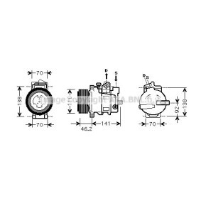 Gebläsemotor VW8350 von PRASCO günstig für 78,83 € online kaufen