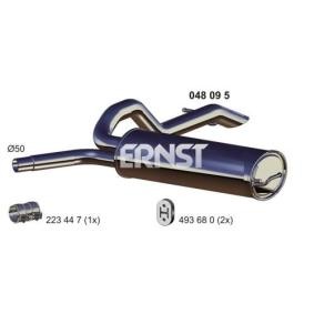 Endschalldämpfer 048095 NISSAN PRIMASTAR von ERNST