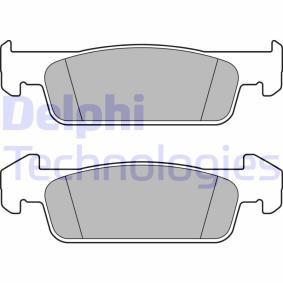 Compre Pastilhas de travão da DELPHI LP2663 a um preço baixo por 24,44 €