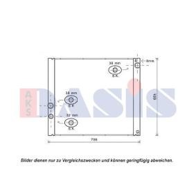 Achetez des Radiateur du moteur AKS DASIS 020022N à prix pour 214,81 €
