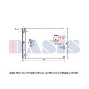 Achetez des Radiateur du moteur AKS DASIS 050057N à prix pour 507,85 €