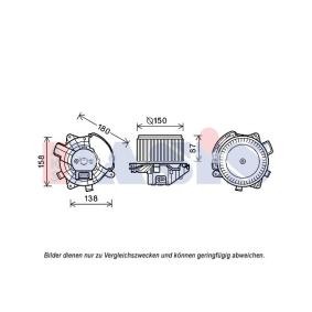 Innenraumgebläse 088047N von AKS DASIS günstig für 87,47 € online kaufen