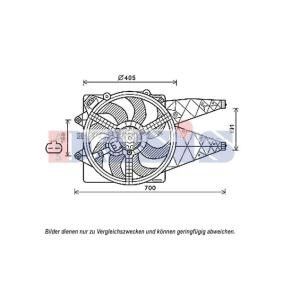 FIAT Kühlerlüfter von AKS DASIS