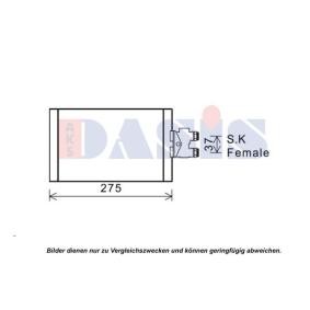 Ölkühler, Automatikgetriebe 126008N