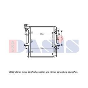 Acquista Radiatore motore da AKS DASIS 140101N a buon mercato per soli 120,56 €