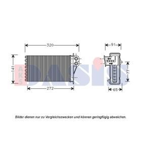 Achetez des Radiateur de chauffage AKS DASIS 169017N à prix pour 28,73 €