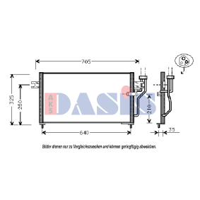 Achetez des Pulseur d'air habitacle AKS DASIS 188049N à prix pour 42,35 €