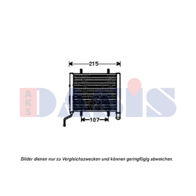 Acquista Radiatore motore da AKS DASIS 480077N a buon mercato per soli 86,98 €