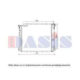 Achetez des Radiateur du moteur AKS DASIS 510119N à prix pour 623,95 €