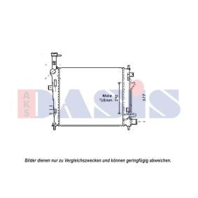 Achetez des Radiateur du moteur AKS DASIS 510163N à prix pour 87,29 €
