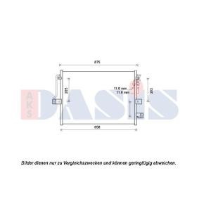 Achetez des Condenseur, climatisation AKS DASIS 512062N à prix pour 539,24 €
