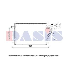 Klimakondensator 512079N