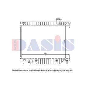 Achetez des Radiateur du moteur AKS DASIS 520129N à prix pour 178,89 €