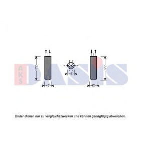 Achetez des Filtre déshydratant, climatisation AKS DASIS 800580N à prix pour 29,41 €