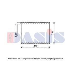 Verdampfer, Klimaanlage 820339N