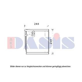 Klimaverdampfer des Herstellers AKS DASIS - Originalware Artikelnummer: 820364N