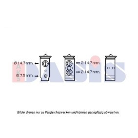 Expansionsventil, Klimaanlage 840201N