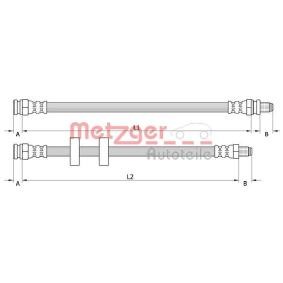 Achetez des Flexible de frein METZGER 4110995 à prix pour 17,92 €
