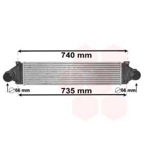 Kjøp Intercooler av VAN WEZEL 18004494 til den lave prisen 2341,15 NOK