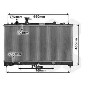 Achetez des Radiateur du moteur VAN WEZEL 27002228 à prix pour 150,09 €