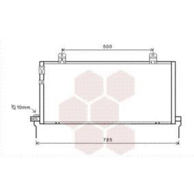 Klimakondensator 32005221 von VAN WEZEL günstig für 114,07 € online kaufen