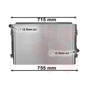 Achetez des Radiateur du moteur VAN WEZEL 58002336 à prix pour 122,24 €