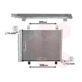 Achetez des Condenseur, climatisation VAN WEZEL 58005327 à prix pour 104,25 €