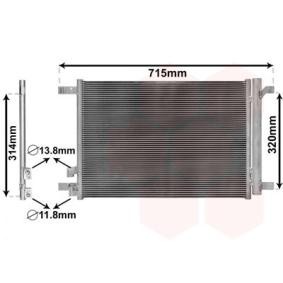 Achetez des Condenseur, climatisation VAN WEZEL 58005335 à prix pour 100,24 €