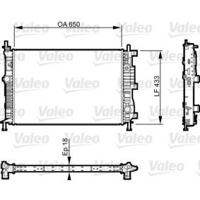 Achetez des Radiateur du moteur VALEO 735555 à prix pour 146,23 €